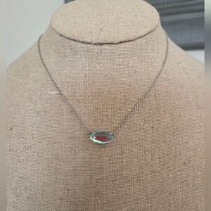 Kendra Scott Dichroic Glass Pendant Necklace